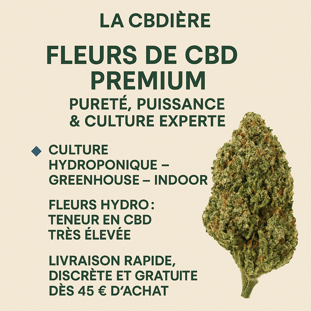Amnesia Haze HYDRO – fleur CBD puissante