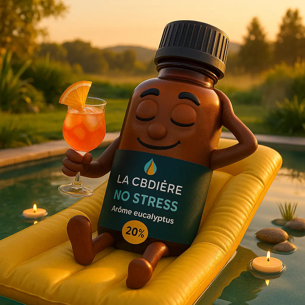 Huile CBD No Stress – Anti-stress naturel bio | LA CBDIÈRE
