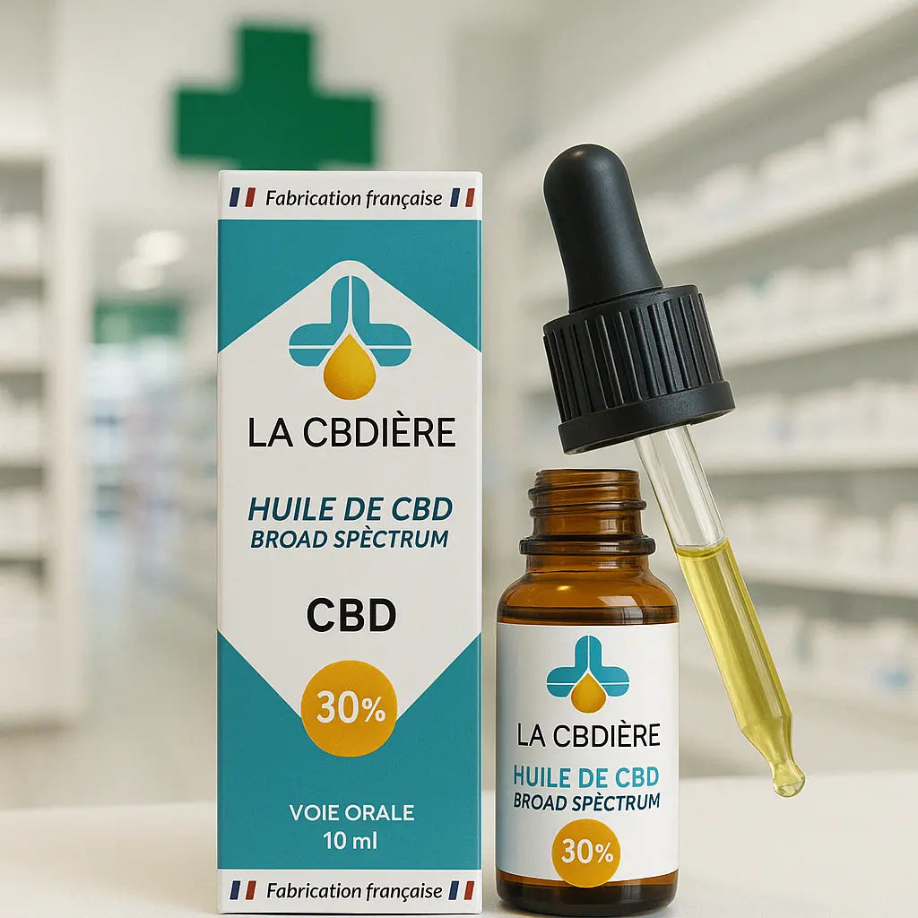 Huile de CBD de La CBDIÈRE