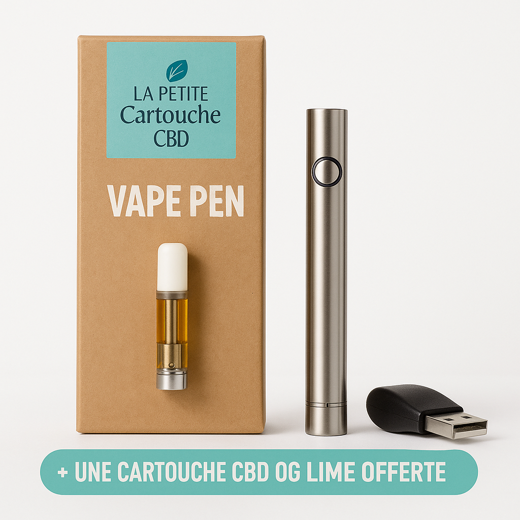 VAPE PEN CBD + une cartouche offerte LA CBDIERE
