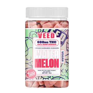 VEED_delta_9_gummies_600MG_CUBE_WATERMELON LA CBDIÈRE