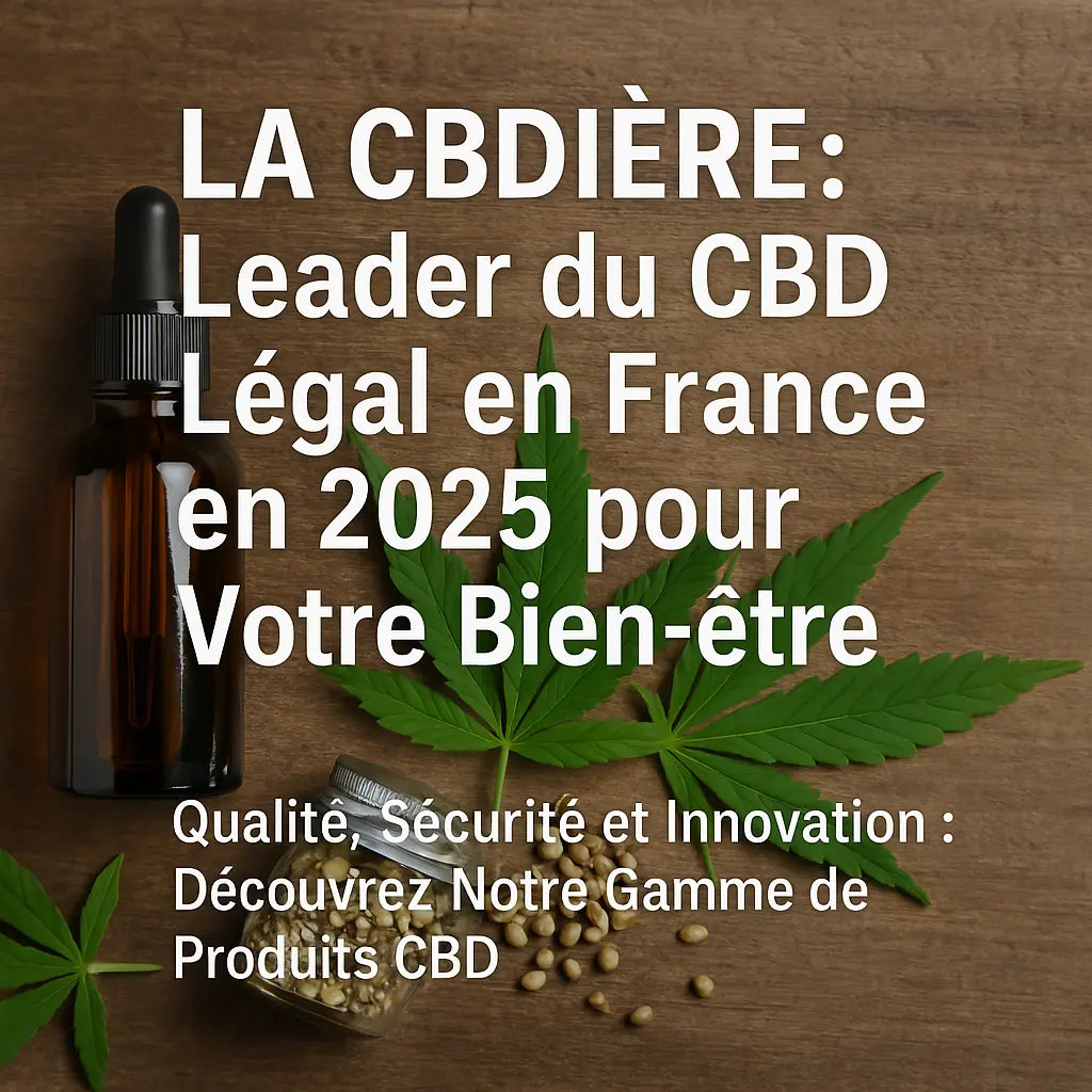 LA CBDIÈRE Leader du CBD Légal en France en 2025