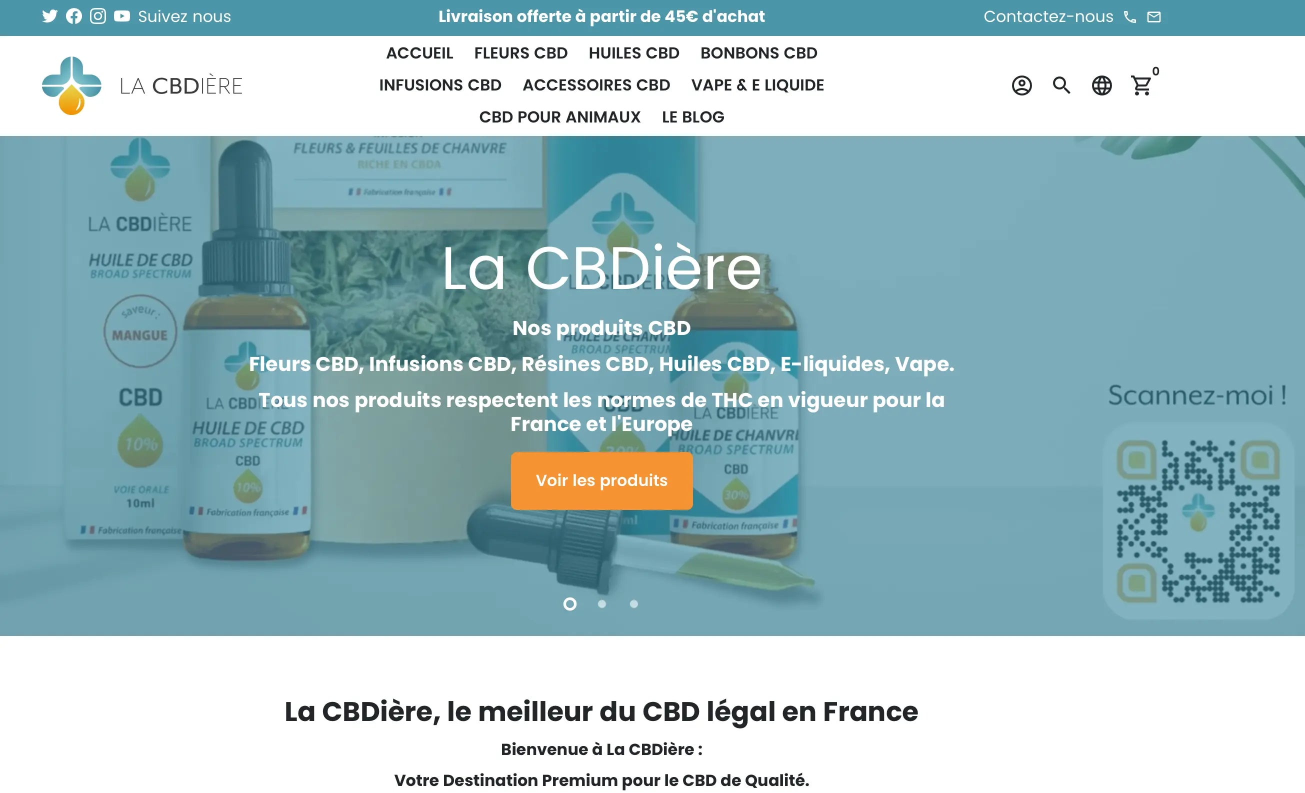 La CBDière Le Meilleur du CBD Légal en France