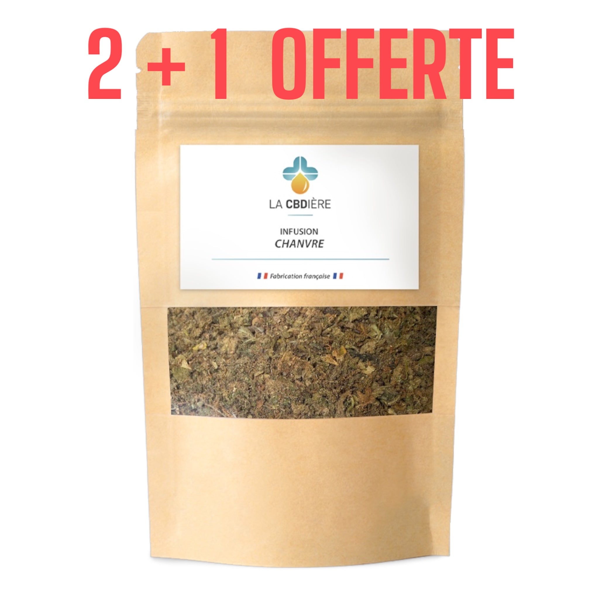 Paquet 20g infusion CBD LA CBDIÈRE