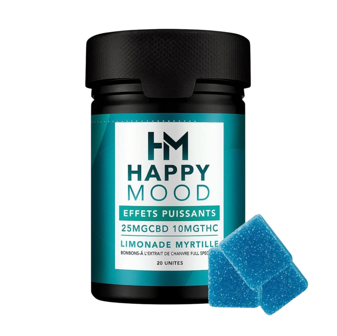 BOITE DE Gummies CBD 50mg + THC 10mg LA CBDIÈRE